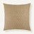 Raffia Stripe 24"×24" Front View || Wheat
