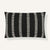 Ticking 14"×22" Front View || Onyx