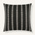 Ticking 24"×24" Front View || Onyx