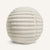 Channel Ball 12"×12" Front View || Ivory