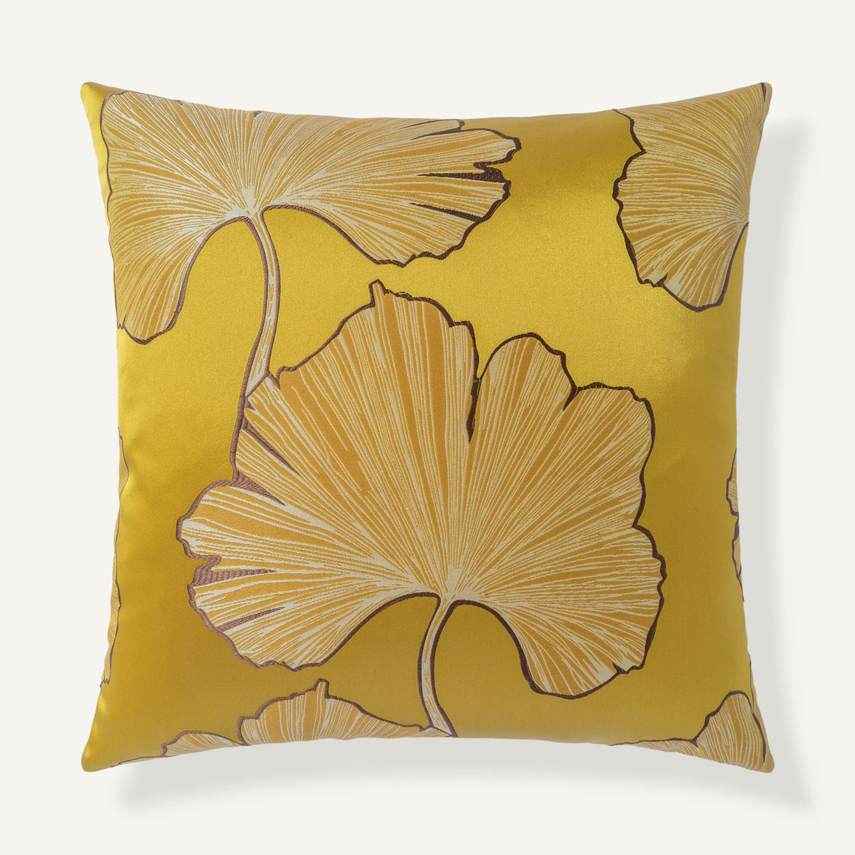 Lady Ginkgo 22"×22" Front View || Marigold