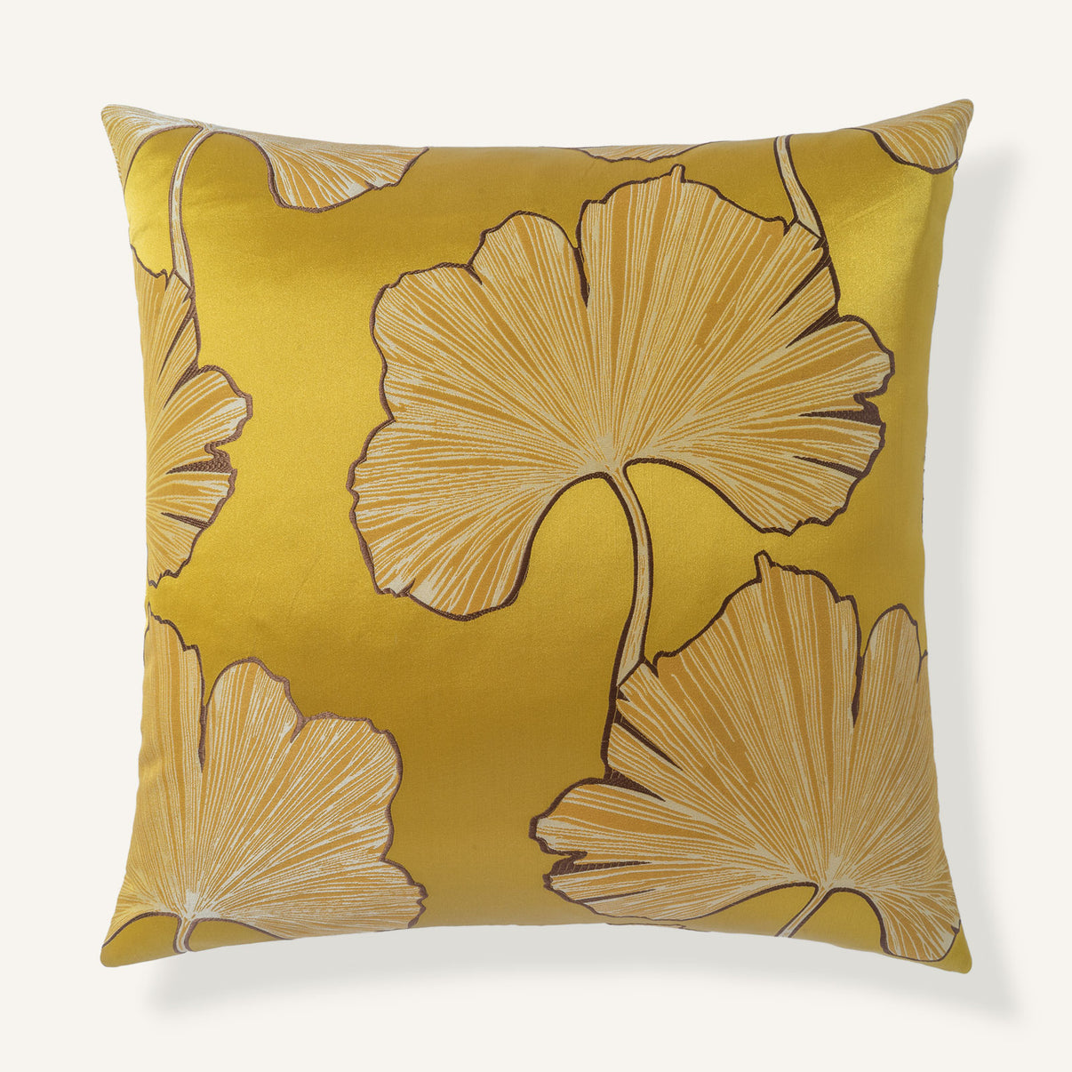 Lady Ginkgo 24"×24" Front View || Marigold