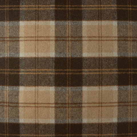 Swatch || Bauer Plaid in Chocolate