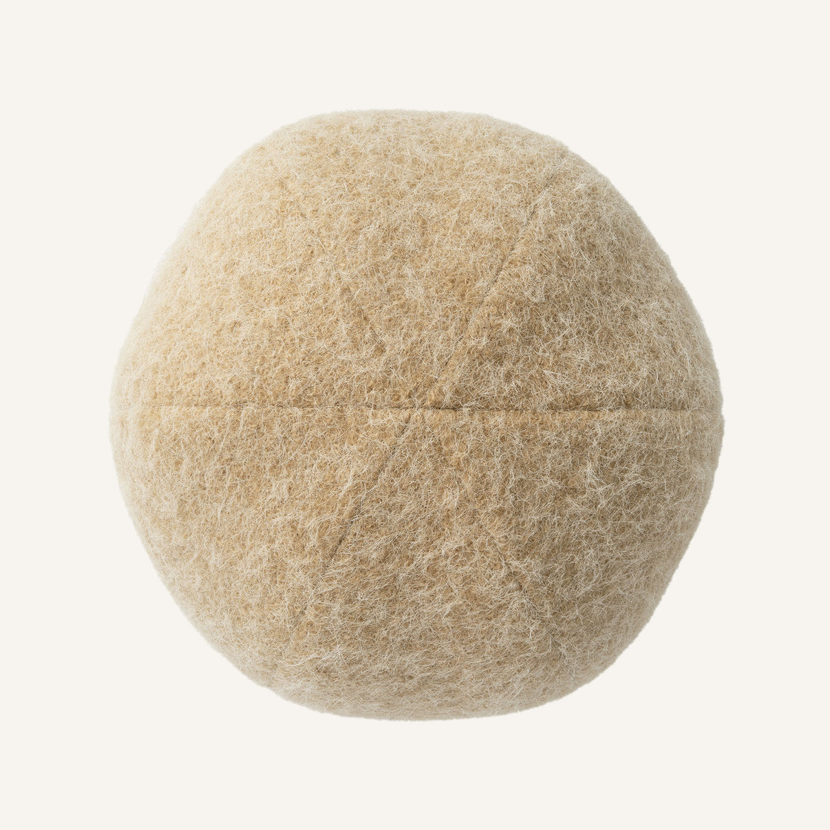 Aspen Ball 12"×12" Top View || Camel