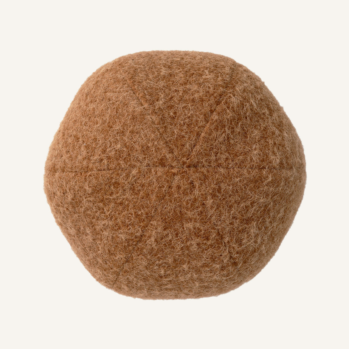 Aspen Ball 12"×12" Top View || Camel