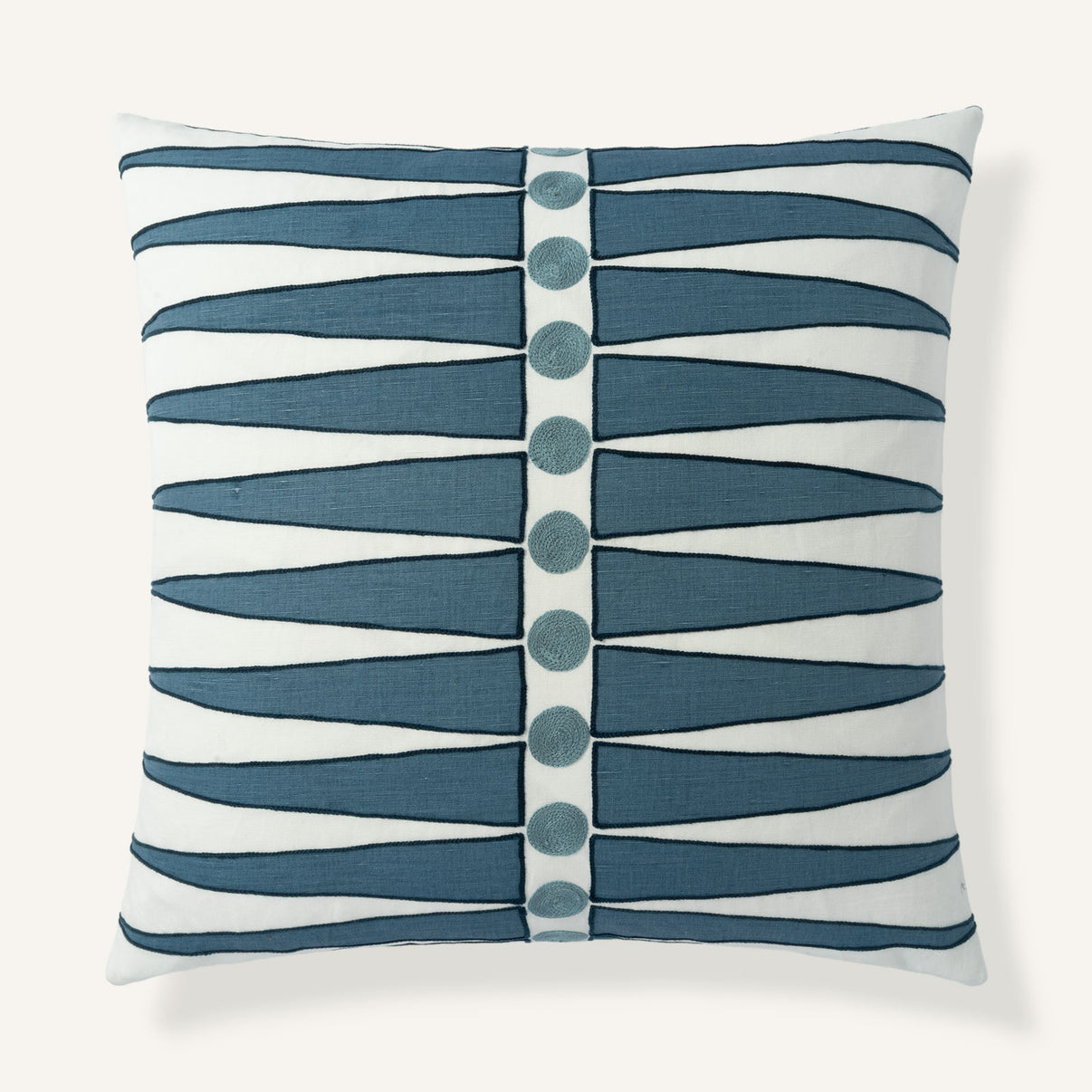 Rivoli 24"×24" Front View || Azure