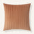 Tempo Stripe 22"×22" Front View || Salmon