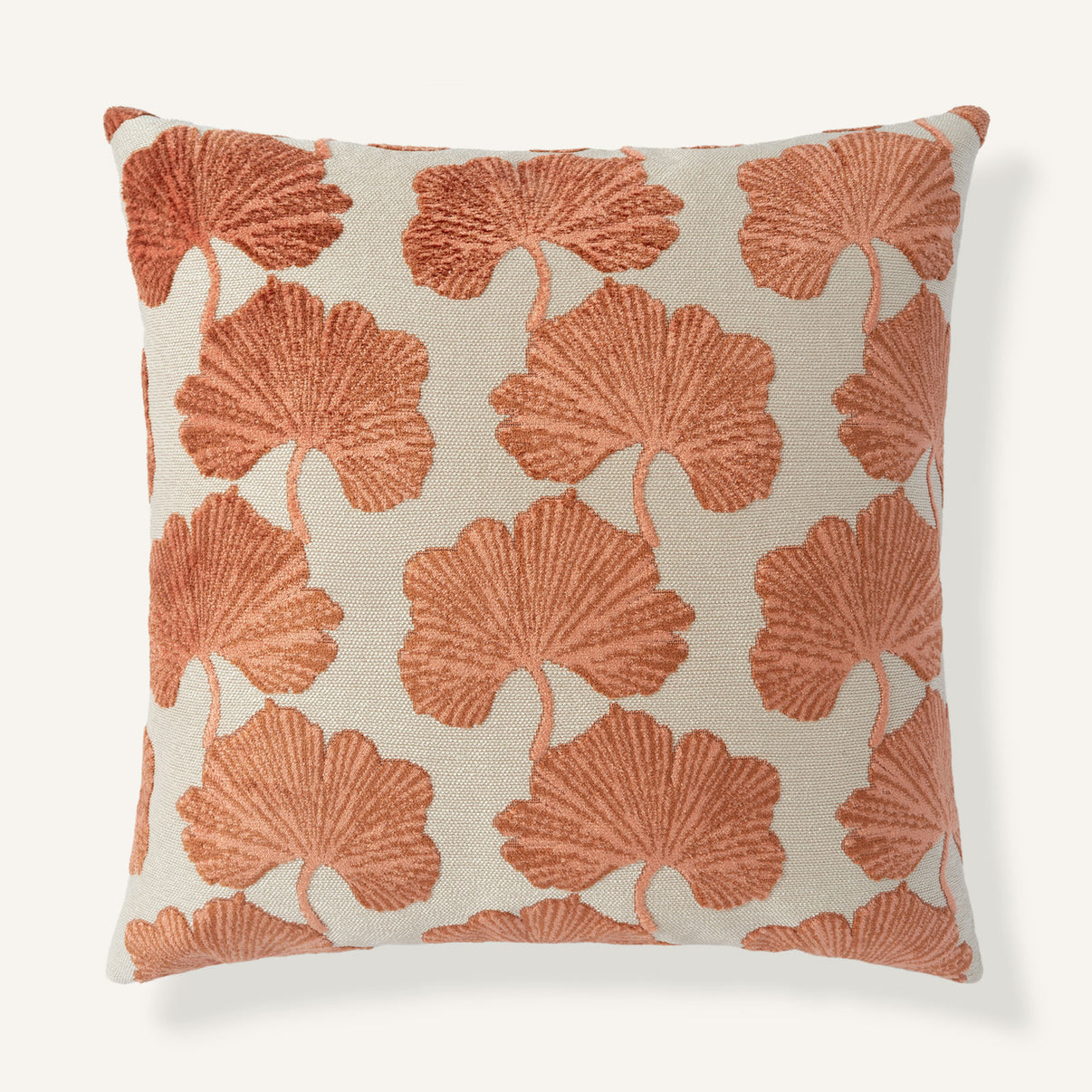 Lilt 22"×22" Front View || Coral