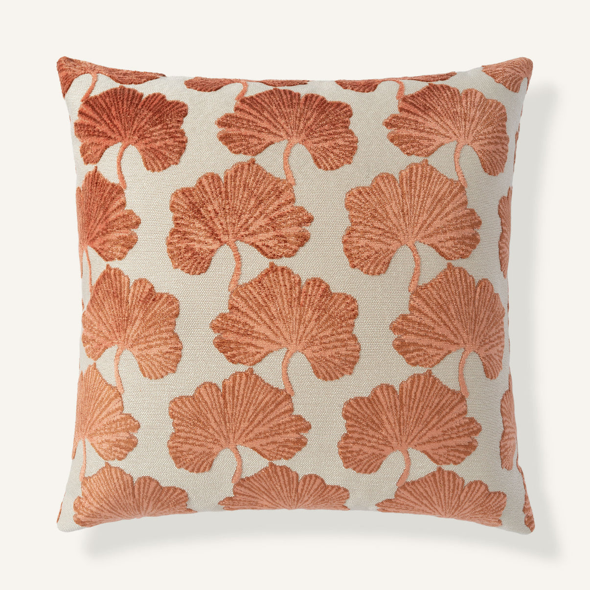 Lilt 24"×24" Front View || Coral