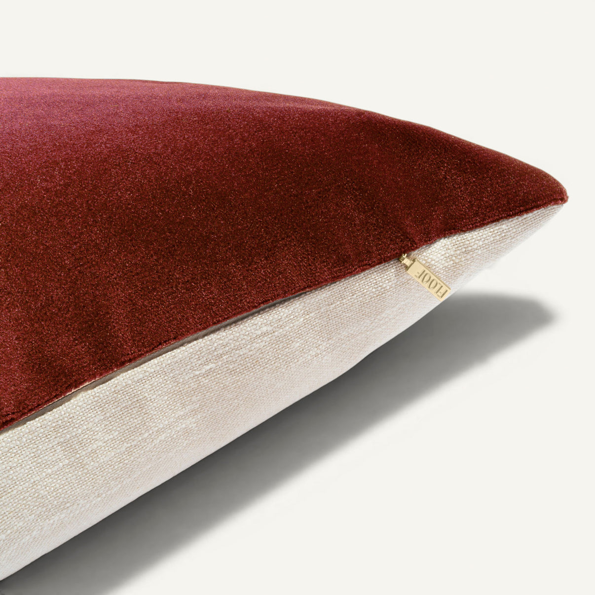 Soft Spoken 24"×24" Side View || Merlot