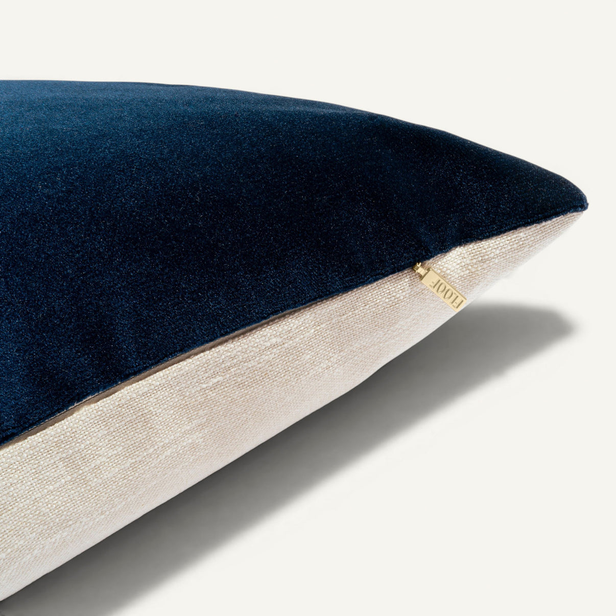 Soft Spoken 24"×24" Side View || Navy