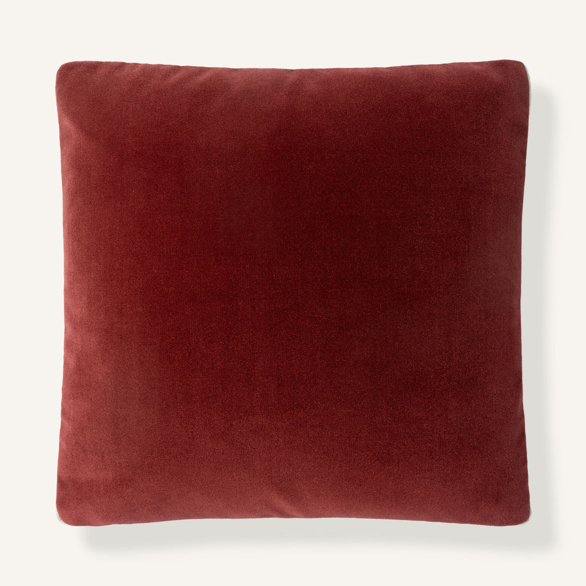 Soft Spoken Box 22"×22" Front View || Merlot