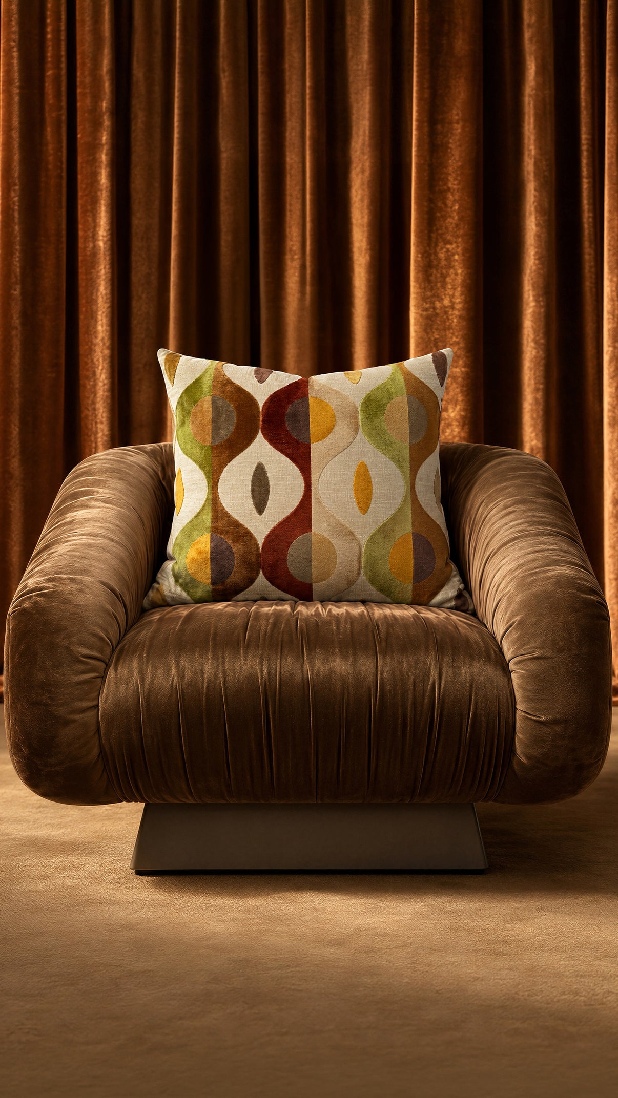 The Mod About You pillow in Desert from Floof Living | Mod About You Lifestyle || Desert