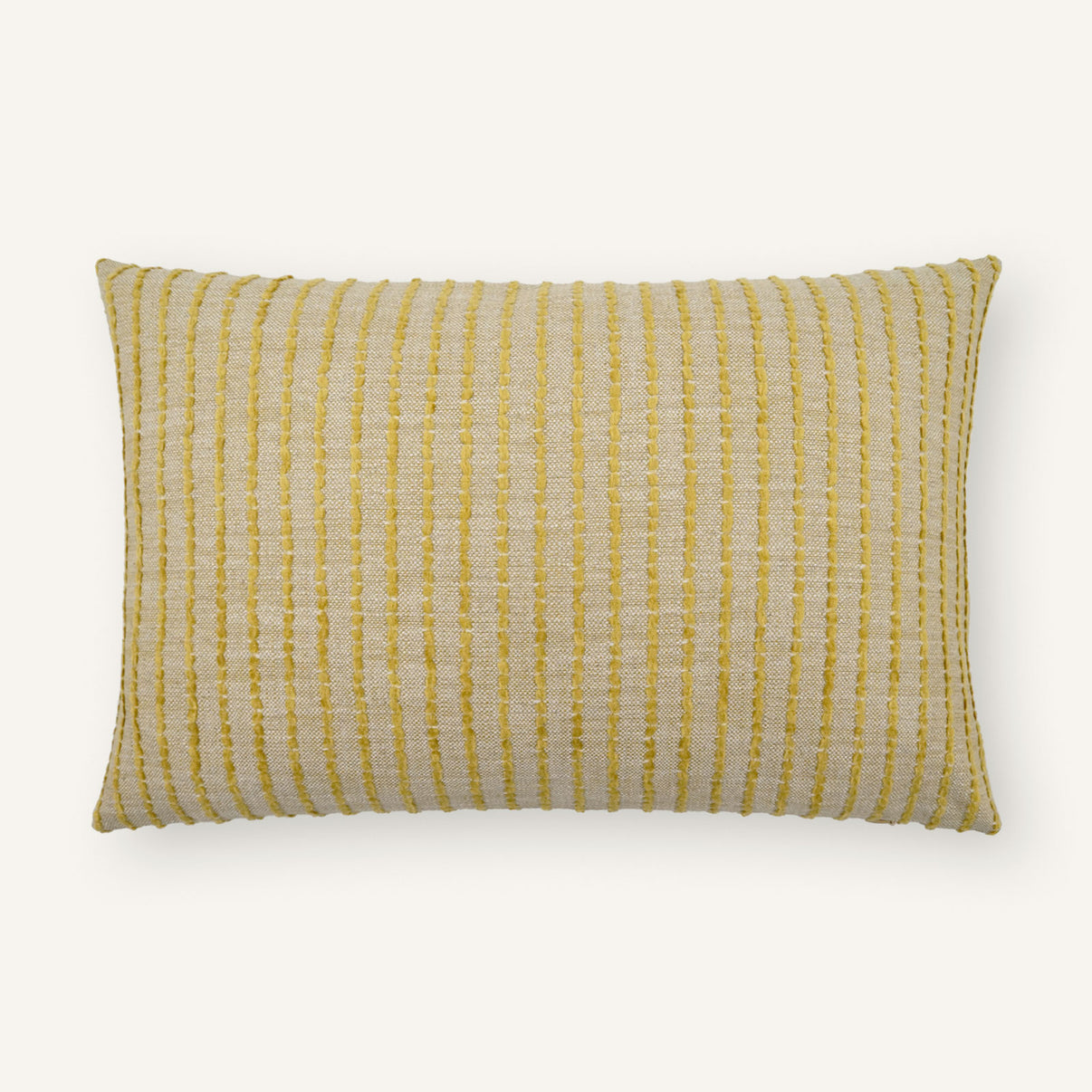 Mojave Stripe 14"×22" Front View || Yellow