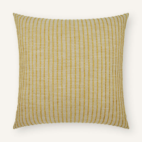 Mojave Stripe 24"×24" Front View || Yellow